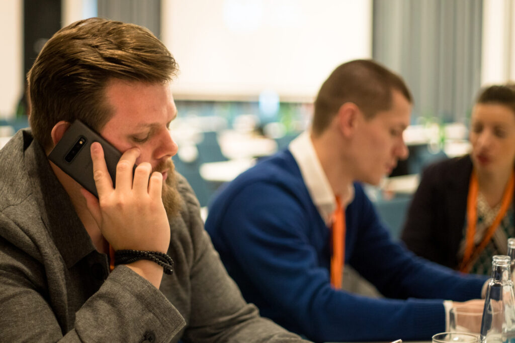 Employer,,Boss,Hiring,Candidate,After,Successful,Job,Interview.,Happy,Customer